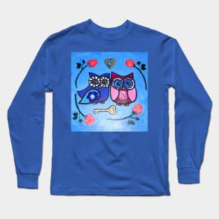 Love is the Key Owls Long Sleeve T-Shirt